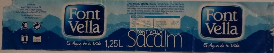 Spain - Font Vella Sacalm 1,25L