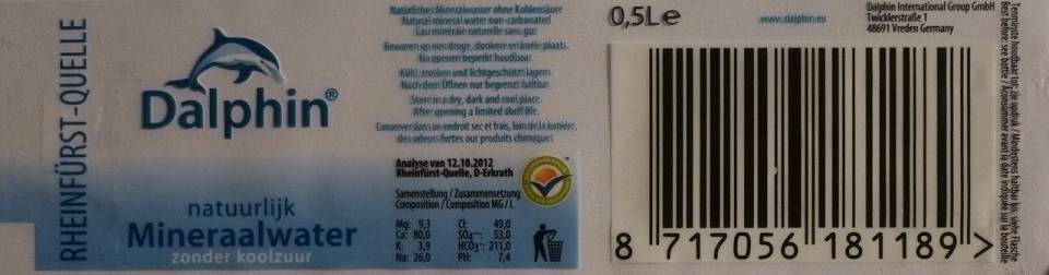 Germany - Dalphin blue label
