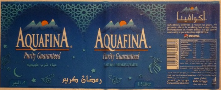 Egypt - Aquafina